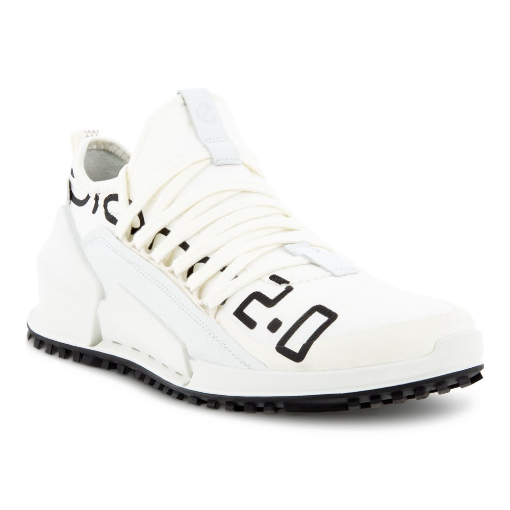 ECCO Womens Sneakers White - Biom 2.0 Low Tex - SAZ-092563